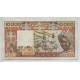 AFRICA OCCIDENTAL FRANCESA 1977 10.000 FRANCOS BILLETE EN BUEN ESTADO P 109Ac RARO